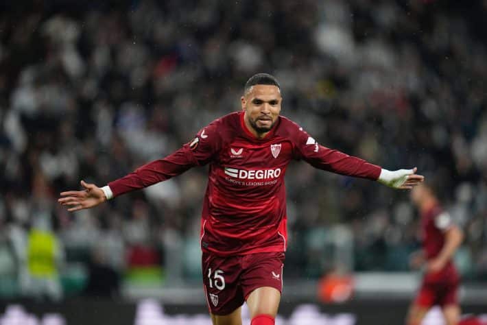 Youssef En-Nesyri marque mais Séville est acccrochée par la Juve Ligue Europa