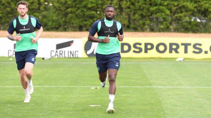 Jamilu Collins : le défenseur nigérian est "heureux", après son retour d'une blessure