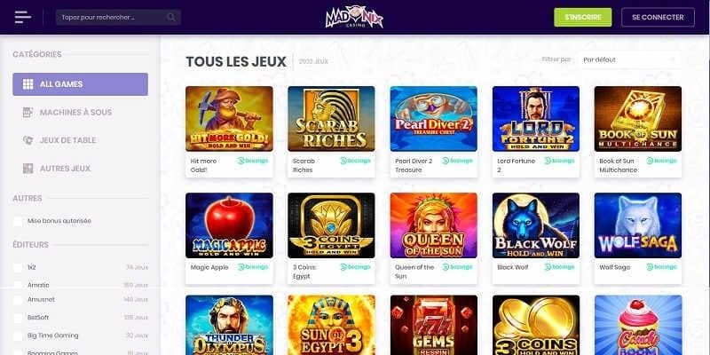 madnix casino france