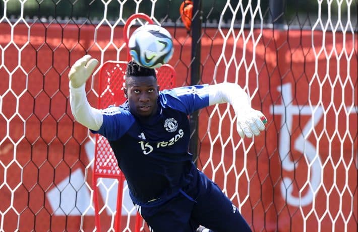 André Onana Un grand honneur d'être à Manchester United