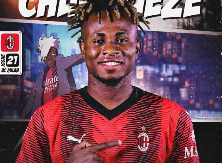 Samuel Chukwueze à Milan Officiel