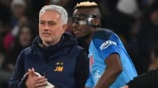 victor Osimhen c'est un immense honneur de jouer sous josé mourinho