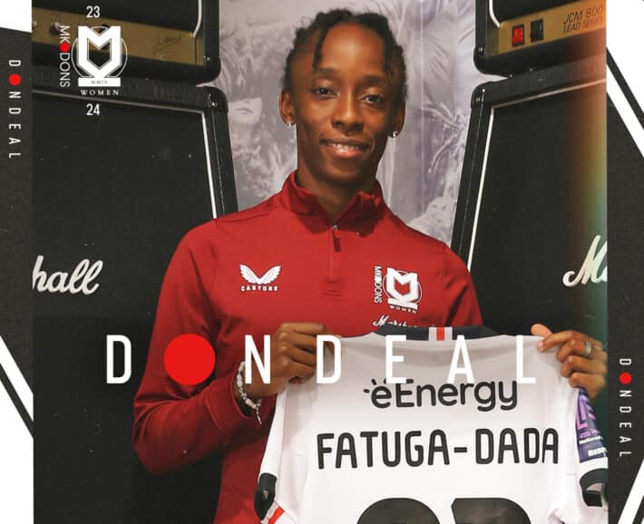 Adekite Fatuga-Dada quitte Watford pour le MK Dons