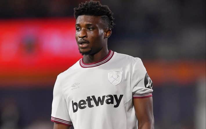 Mohammed Kudus fait ses débuts avec West Ham United