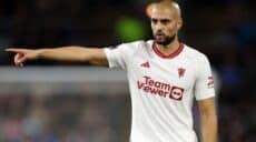 Premier League : Sofyan Amrabat a fait ses débuts avec Manchester United