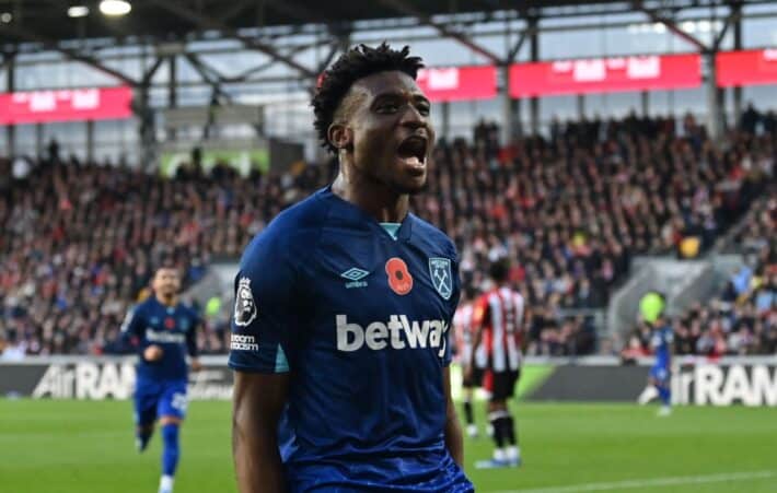 Mohammed Kudus : la bicyclette spectaculaire du Ghanéen avec West Ham (Vidéo)