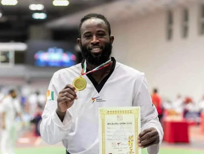 CAN 2023 : l'appel du taekwondoïste Cheick Cissé, médaillé d'or olympique