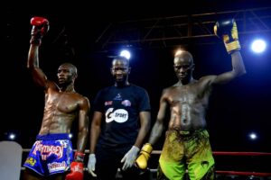 "Yves Fono et Clodia Shibavo triomphent au Championnat du Monde ISKA en Guinée Conakry"