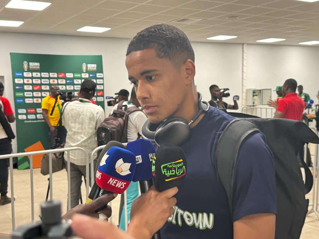 CAN 2023 Oumar Ngom (milieu Mauritanie) « On va aller chercher