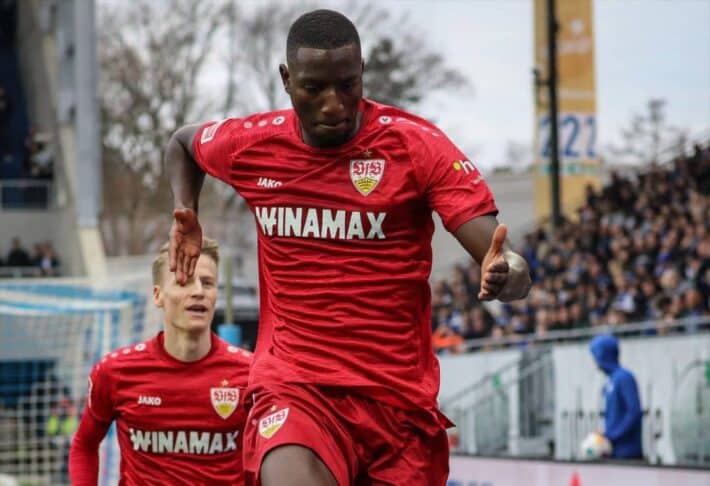 Serhou Guirassy atteint la barre des 20 buts avec Stuttgart (Vidéo)
