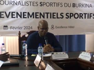 Le ministre des sports du Burkina, Dr Boubacar Sawadogo 