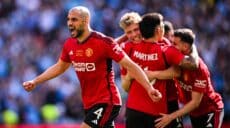 Onana et Amrabat soulèvent la FA Coup avec Man United