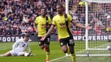 Lorenz Assignon Burnley celebrate goal in Premier League
