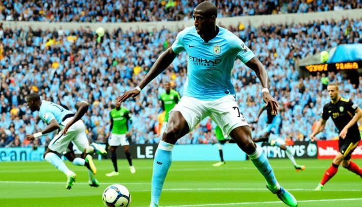 Yaya Touré en action