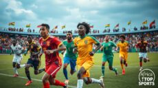 Les africains dans le football