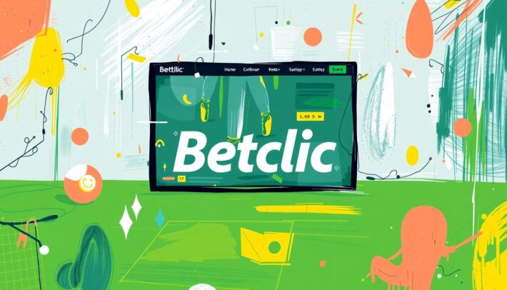 Générez une image de la plateforme Betclic