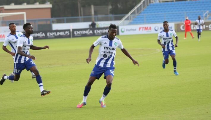 Image d'Enyimba International FC en action