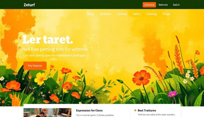 Image de la page d'accueil du site Zeturf