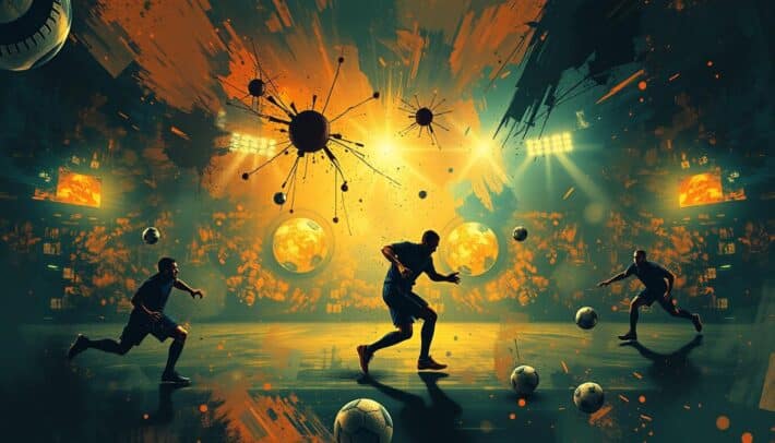Image generation prompt for paris sportifs bonus
