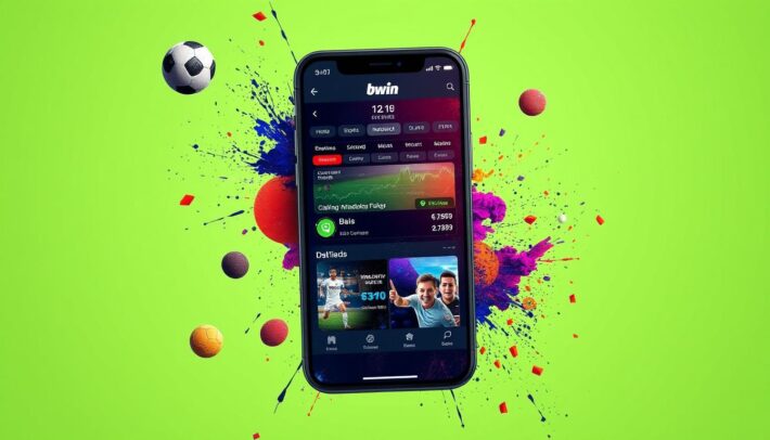 Image related to Bwin sports betting interface on a mobile device