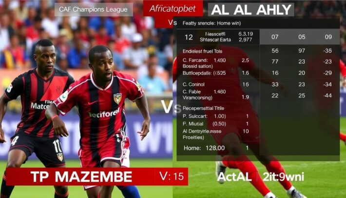 Analyse du match TP Mazembe vs Al Ahly avec pronostics sportifs africains