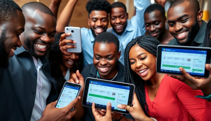 Célébration après des paris gagnants grâce à l'abonnement VIP gratuit d'1 mois Célébration après des paris gagnants grâce à l'abonnement VIP gratuit d'1 mois