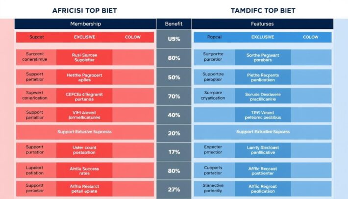 Comparaison des avantages du pack VIP gratuit pendant 1 mois Comparaison des avantages du pack VIP gratuit pendant 1 mois