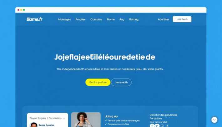 Plateforme digitale Bizme.fr développée par Umalis Group portage salarial Plateforme digitale Bizme.fr développée par Umalis Group portage salarial