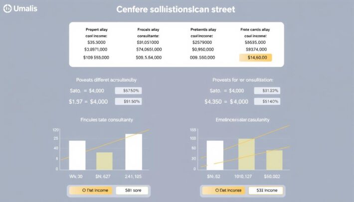 Démonstration du simulateur portage salarial d'Umalis Group avec différents scénarios de calcul Démonstration du simulateur portage salarial d'Umalis Group avec différents scénarios de calcul