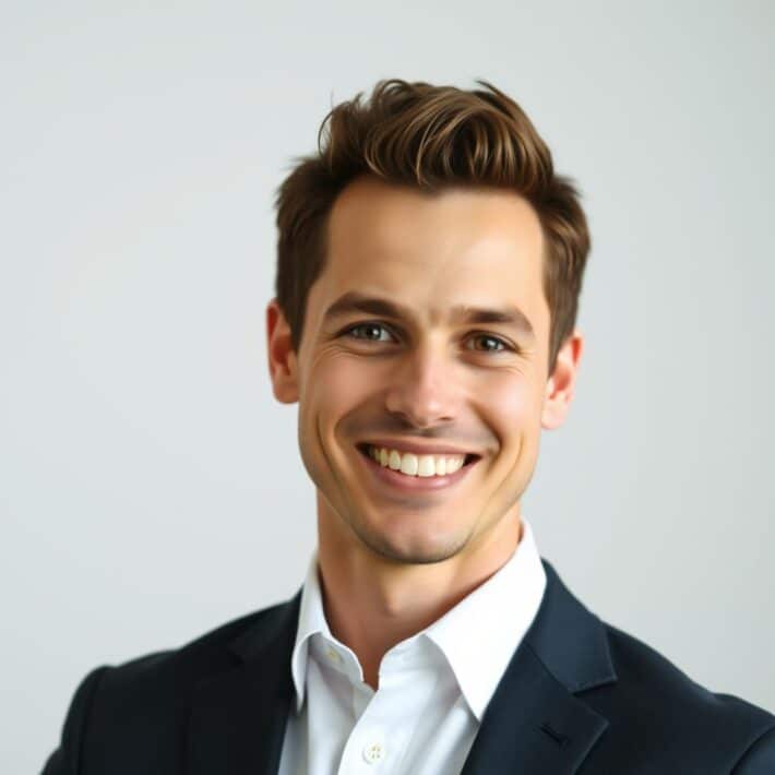Portrait de Julien, consultant en marketing digital utilisant le simulateur portage salarial Portrait de Julien, consultant en marketing digital utilisant le simulateur portage salarial
