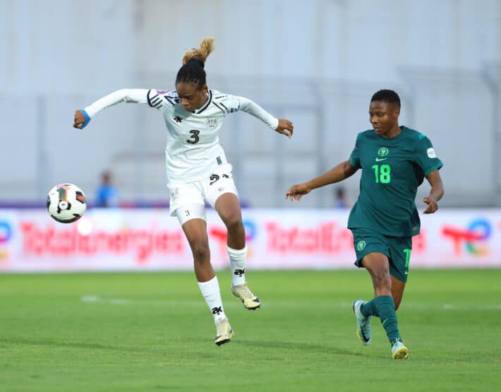 Match nul entre le Botswana et le Nigéria à la mi-temps