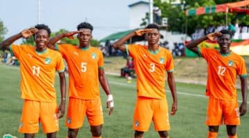 La Côte d'Ivoire est qualifiée pour les demi-finales du tournoi UFOA B U20