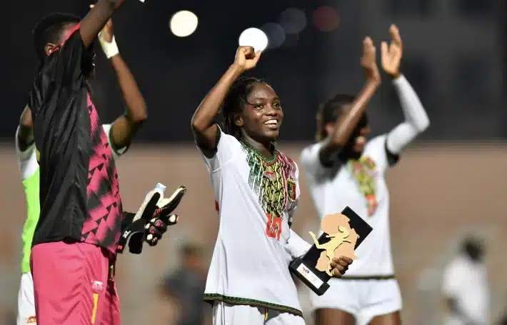 Saratou Traoré, pour ses débuts à la CAN féminine, a porté le Mali.