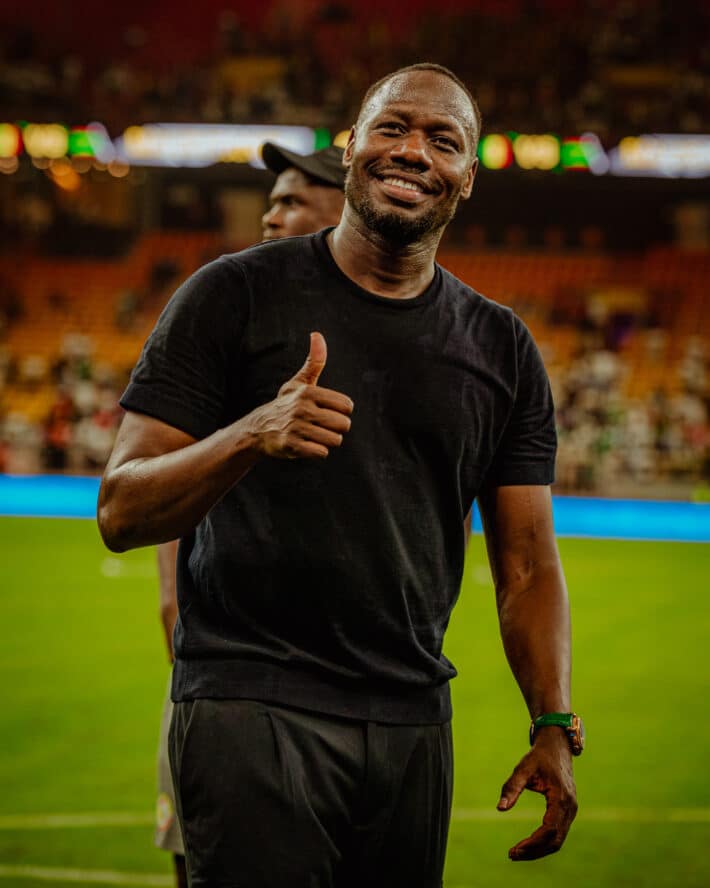 Pape Thiaw, s&eacute;lectionneur des Lions de la Teranga du S&eacute;n&eacute;gal